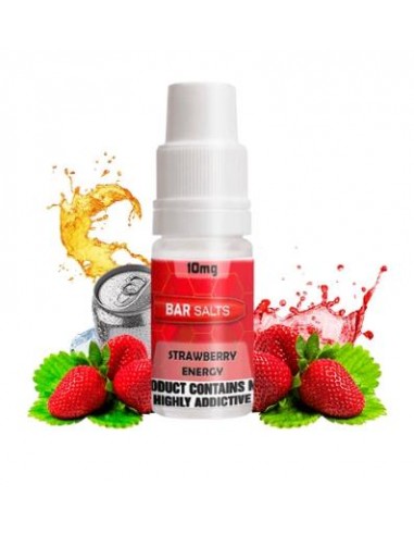 Strawberry Energy 10ml - Bar Salts