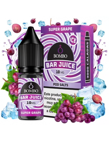 Super Grape 10ml - Bar Juice by Bombo