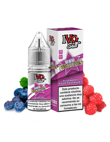 Blueberry Sour Raspberry 10ml - IVG Salt