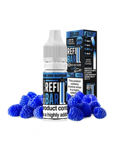 Blue Sour Raspberry 10ml - Refill Bar...