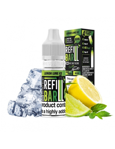 Lemon Lime Ice 10ml - Refill Bar Salts