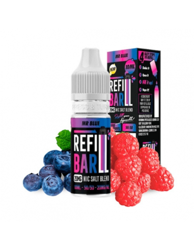 Mr Blue 10ml - Refill Bar Salts