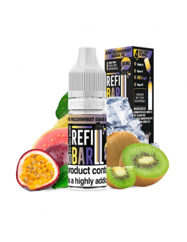 Kiwi Passionfruit Guava Ice 10ml -...