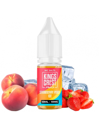 Strawberry Peach Ice 10ml - Kings Crest