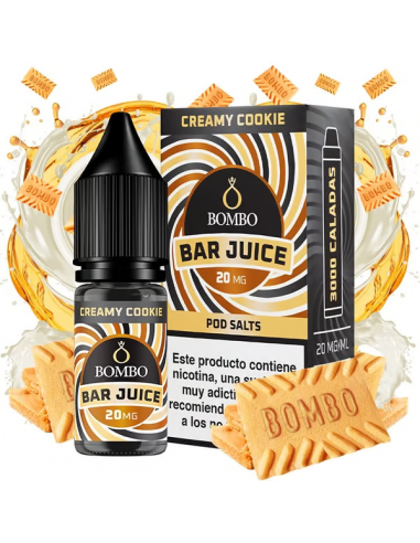 Creamy Cookie 10ml - Bar Juice by Bombo