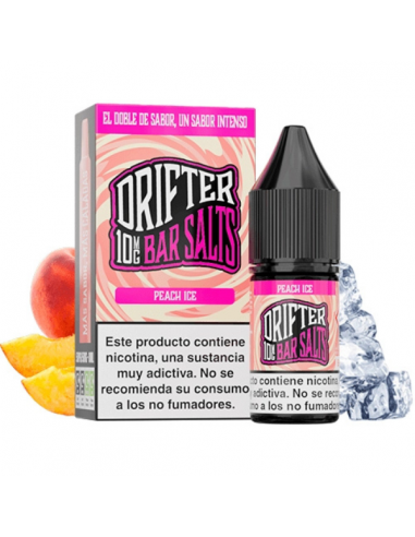 Peach Ice 10ml - Drifter Bar Salts