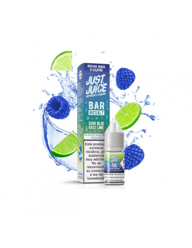 Sour Blue Razz Lime 10ml - Just Juice...