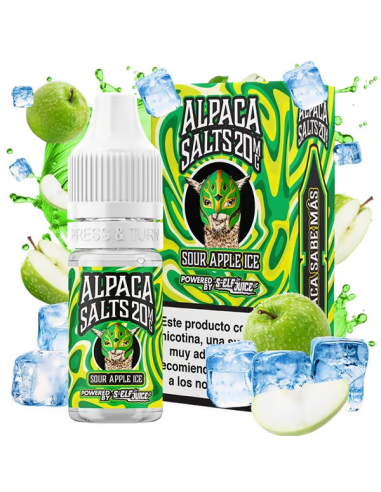 Sour Apple Ice 10ml - Alpaca Salts