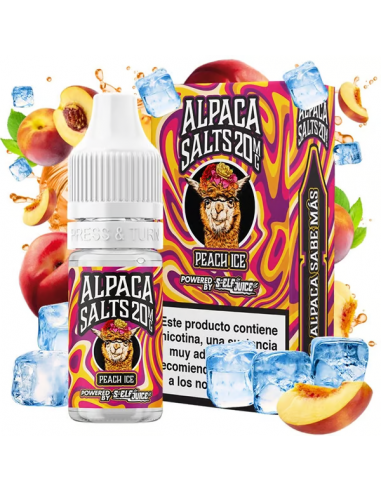 Peach Ice 10ml - Alpaca Salts