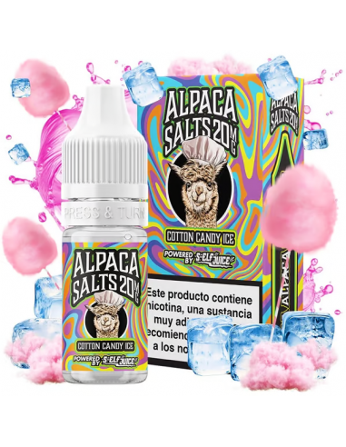 Cotton Candy Ice 10ml - Alpaca Salts