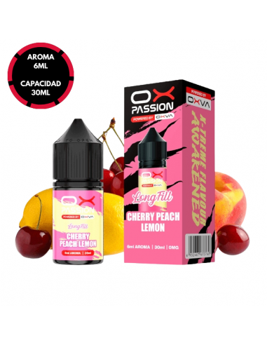 Cherry Peach Lemon 6ml - Oxva Passion...