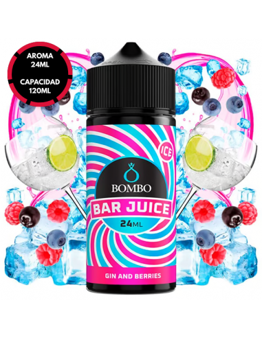 Gin & Berries Ice 24ml - Bombo Aroma...